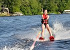 Klea waterskiing